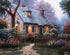 Fox Glove Cottage Thomas Kinkade Studios