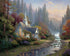 The Forest Chapel Thomas Kinkade