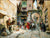 A Street Scene Damascus Gustav Bauernfeind