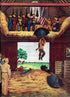 Mock Military Training. The Saturday   Evening Post cover by Stevan Dohanos © SEPS Licensed by Curtis Licensing