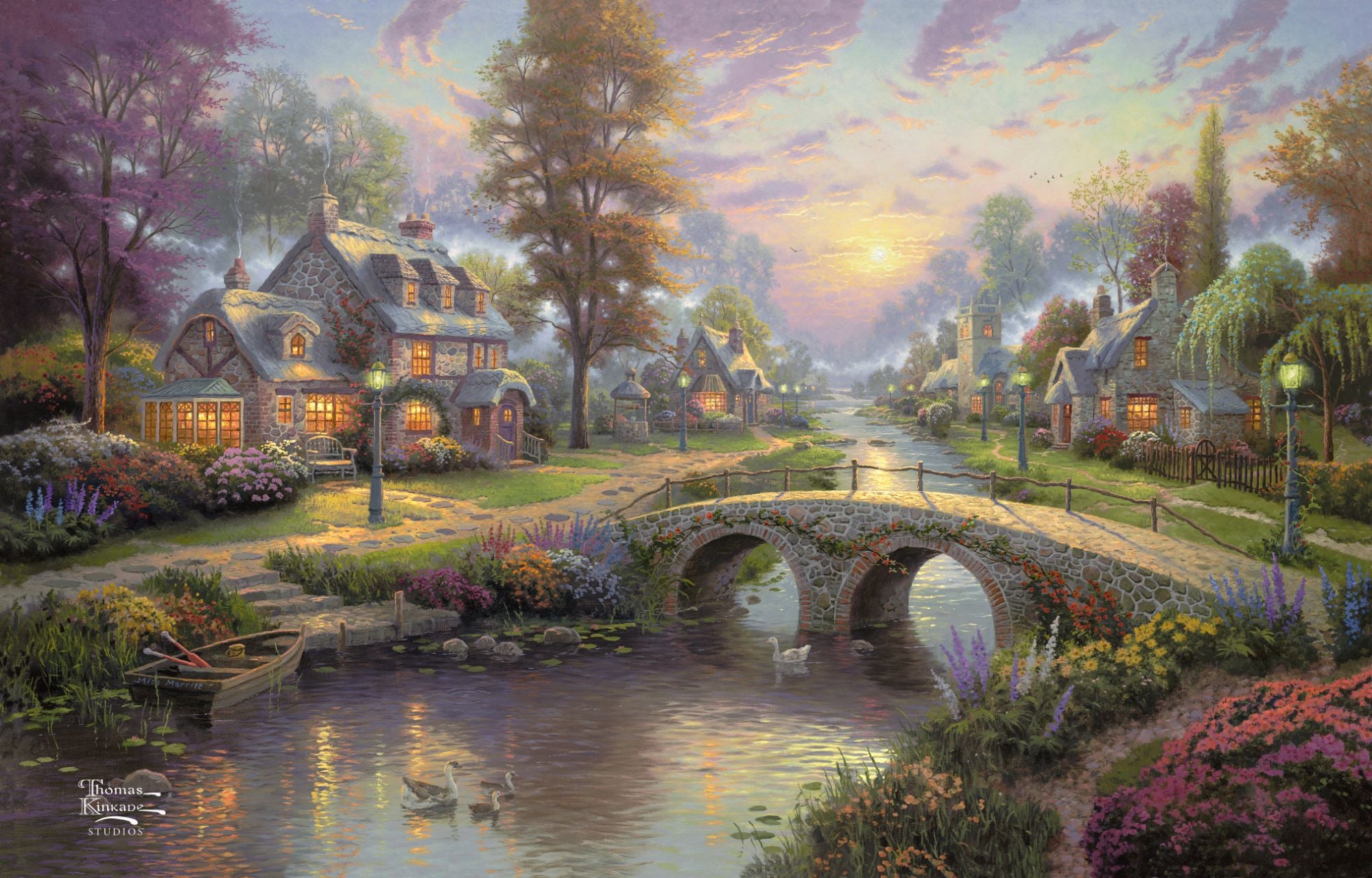 Sunset-on-Lamplight-Lane-