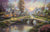 Sunset on Lamplight Lane Thomas Kinkade