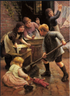 The Washing Day Gustav Bauernfeind